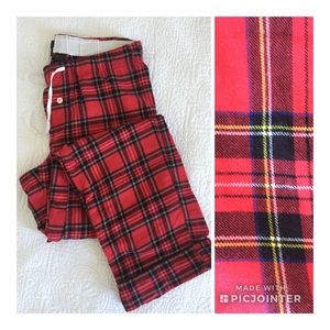 J CREW TARTAN PLAID SLEEP PANTS SMALL